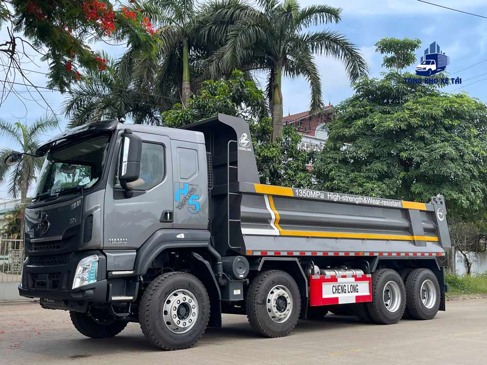Xe Ben 4 Chân ChengLong H5 360HP Thùng 16 Khối Mới Nhất